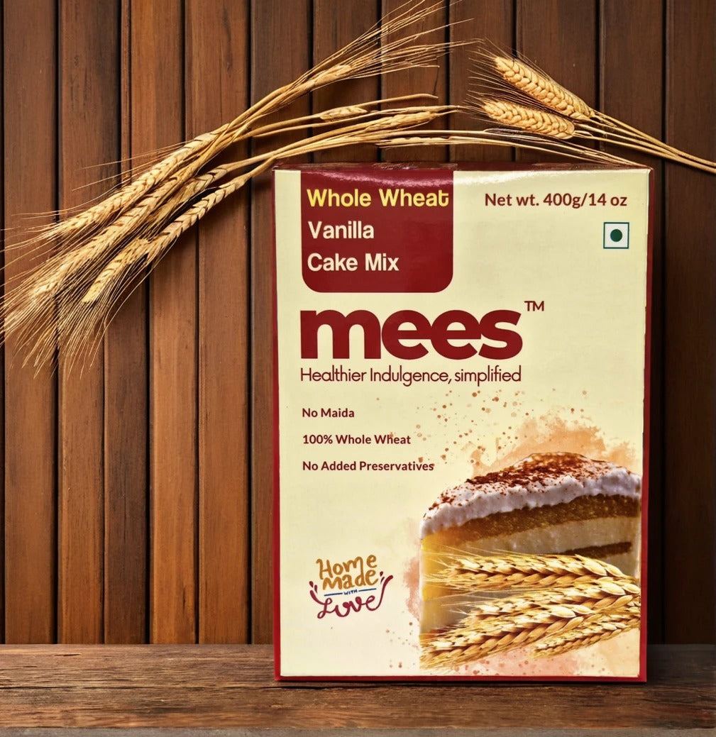 Wholewheat vanilla cakemix