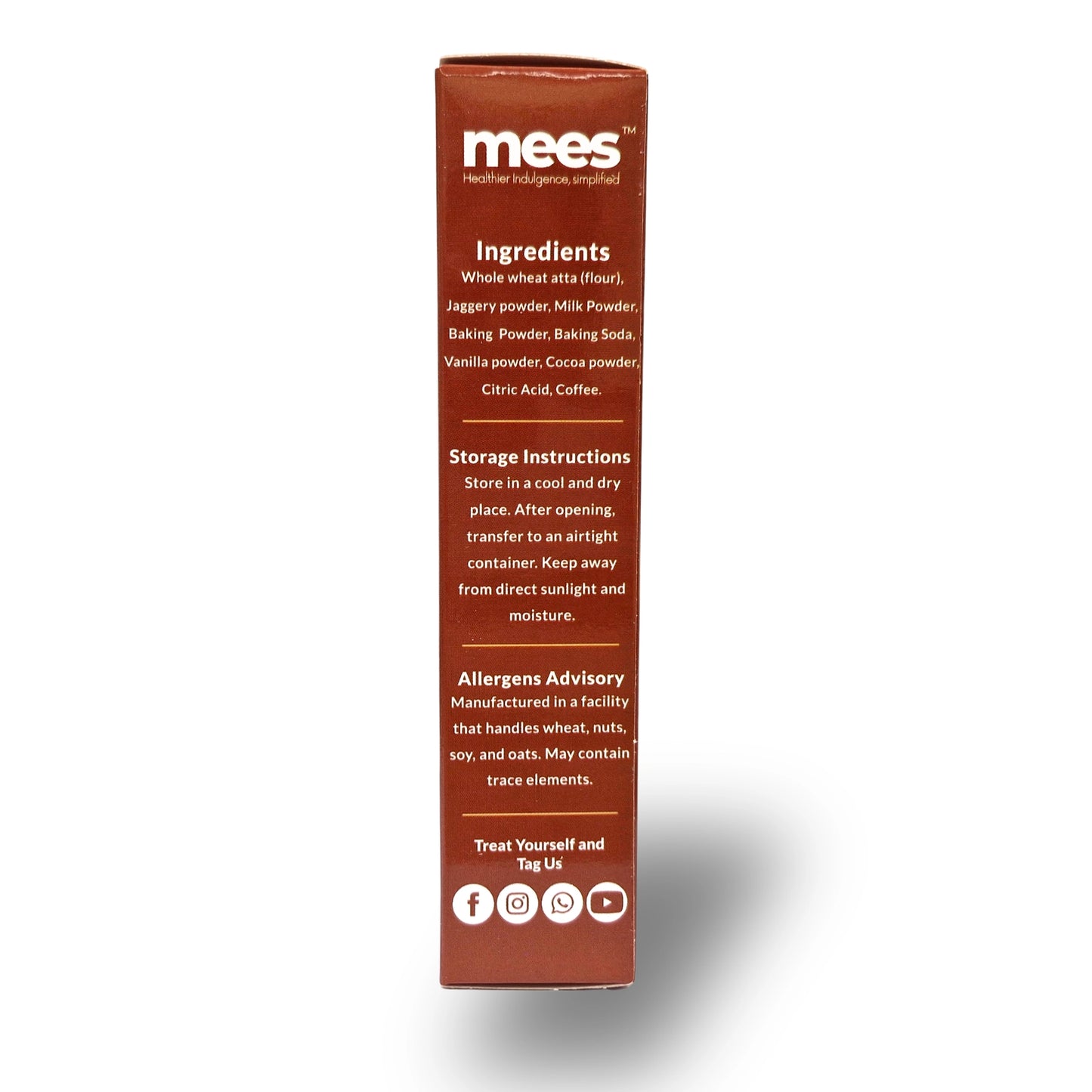 Wholewheat jaggery chocolate cakemix