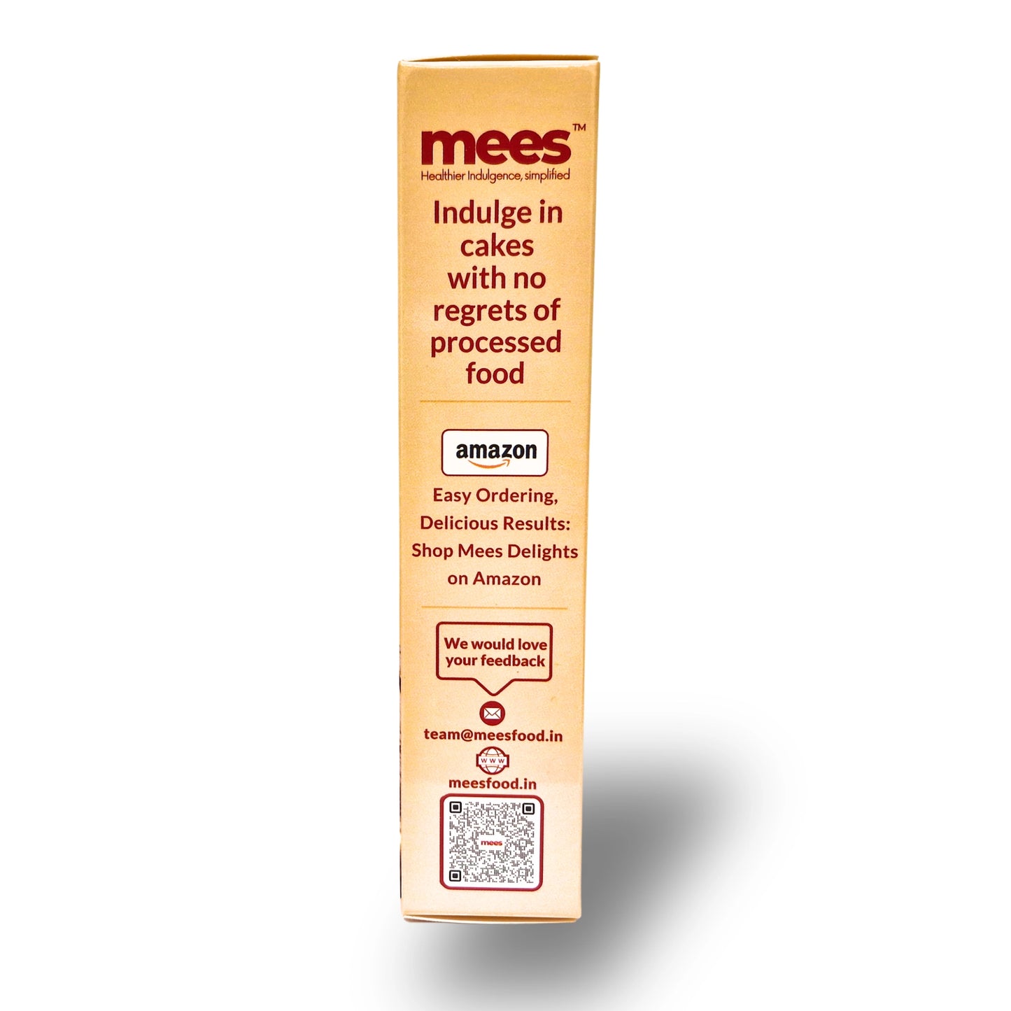 Wholewheat jaggery vanilla cakemix